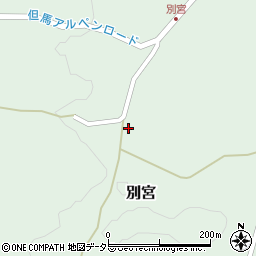 兵庫県養父市別宮697周辺の地図