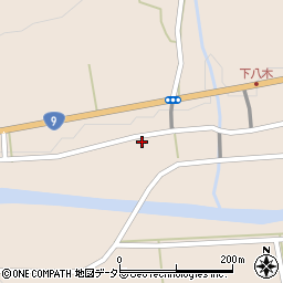兵庫県養父市八鹿町八木1259周辺の地図