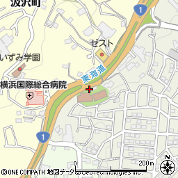 西横浜国際総合病院前周辺の地図