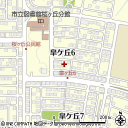 岐阜県可児市皐ケ丘周辺の地図