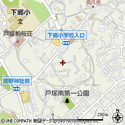 神奈川県横浜市戸塚区戸塚町2556-10周辺の地図
