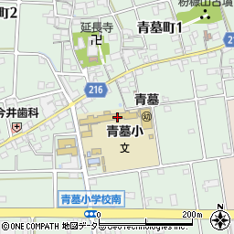 岐阜県大垣市青墓町1丁目787周辺の地図