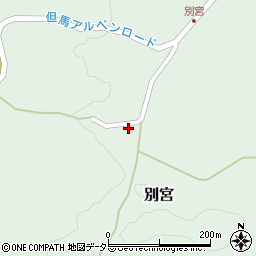兵庫県養父市別宮414周辺の地図