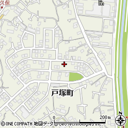神奈川県横浜市戸塚区戸塚町2680-14周辺の地図