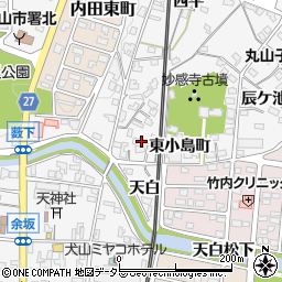 愛知県犬山市犬山東小島町2-3周辺の地図