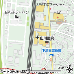 神奈川県横浜市戸塚区下倉田町74周辺の地図