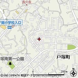 神奈川県横浜市戸塚区戸塚町2708周辺の地図
