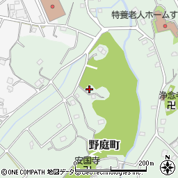 神奈川県横浜市港南区野庭町1764周辺の地図