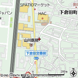 神奈川県横浜市戸塚区下倉田町664周辺の地図