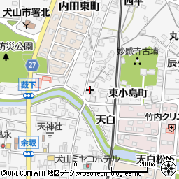 愛知県犬山市犬山東小島町1-9周辺の地図