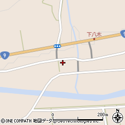 兵庫県養父市八鹿町八木1302周辺の地図