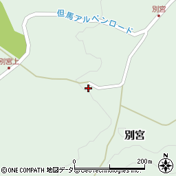 兵庫県養父市別宮509周辺の地図