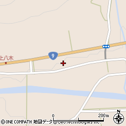 兵庫県養父市八鹿町八木1212周辺の地図