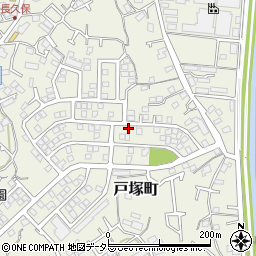 神奈川県横浜市戸塚区戸塚町2680-8周辺の地図