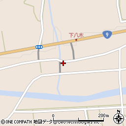 兵庫県養父市八鹿町八木1073周辺の地図