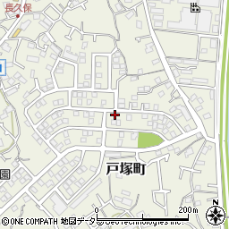 神奈川県横浜市戸塚区戸塚町2680-7周辺の地図