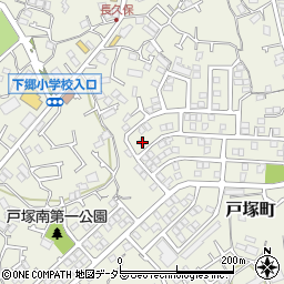 神奈川県横浜市戸塚区戸塚町2623-16周辺の地図