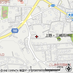 鳥取県西伯郡伯耆町大殿1482-3周辺の地図
