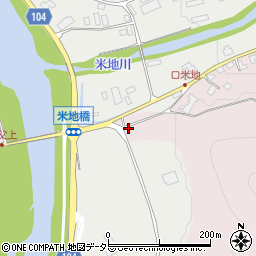 兵庫県養父市鉄屋米地290周辺の地図