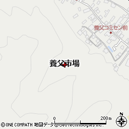 兵庫県養父市養父市場周辺の地図