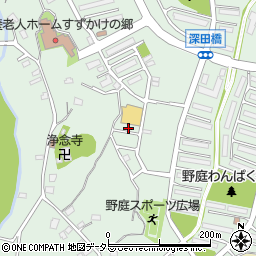 神奈川県横浜市港南区野庭町667-59周辺の地図