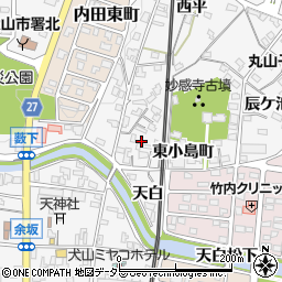 愛知県犬山市犬山東小島町2-2周辺の地図