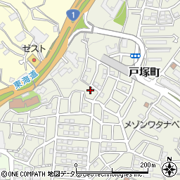 神奈川県横浜市戸塚区戸塚町1988-34周辺の地図