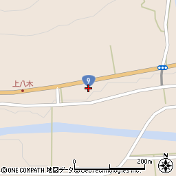 兵庫県養父市八鹿町八木2109周辺の地図