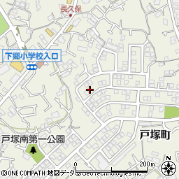 神奈川県横浜市戸塚区戸塚町2623-17周辺の地図