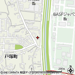 神奈川県横浜市戸塚区戸塚町649-8周辺の地図