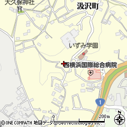 神奈川県横浜市戸塚区汲沢町62周辺の地図