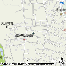 神奈川県秦野市堀西849-1周辺の地図