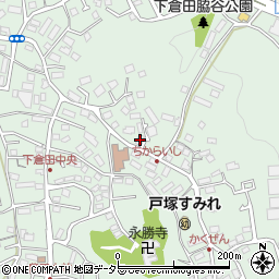 神奈川県横浜市戸塚区下倉田町1208周辺の地図