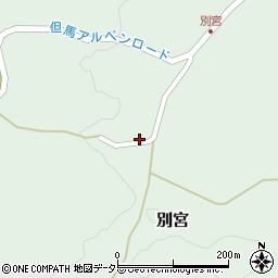 兵庫県養父市別宮415周辺の地図