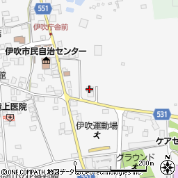 滋賀鉱産株式会社　本社事務所周辺の地図