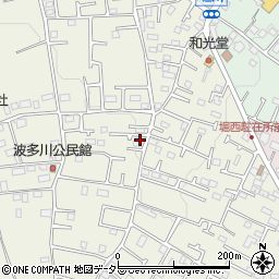 神奈川県秦野市堀西878-2周辺の地図