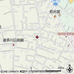 神奈川県秦野市堀西877-1周辺の地図