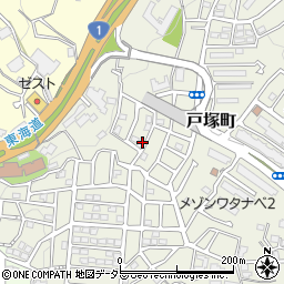 神奈川県横浜市戸塚区戸塚町1988-40周辺の地図