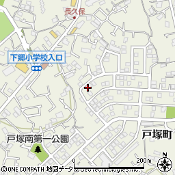 神奈川県横浜市戸塚区戸塚町2623-12周辺の地図