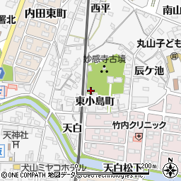 愛知県犬山市犬山東小島町4周辺の地図