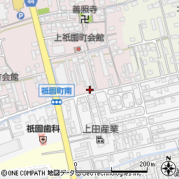 新江州サービス株式会社周辺の地図