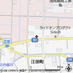 島根県出雲市江田町6周辺の地図