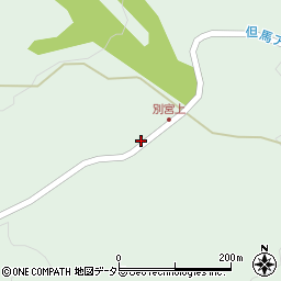 兵庫県養父市別宮1173周辺の地図