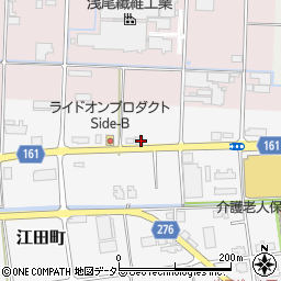島根県出雲市江田町24周辺の地図