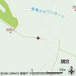 兵庫県養父市別宮476周辺の地図