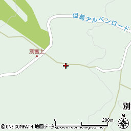兵庫県養父市別宮464周辺の地図