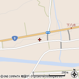 兵庫県養父市八鹿町八木1258周辺の地図