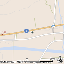 兵庫県養父市八鹿町八木1209周辺の地図