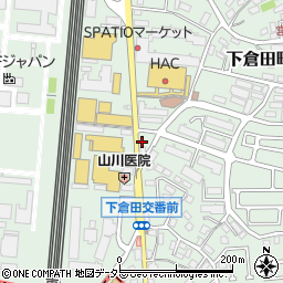 神奈川県横浜市戸塚区下倉田町128周辺の地図