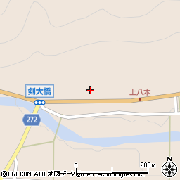 兵庫県養父市八鹿町八木2839周辺の地図